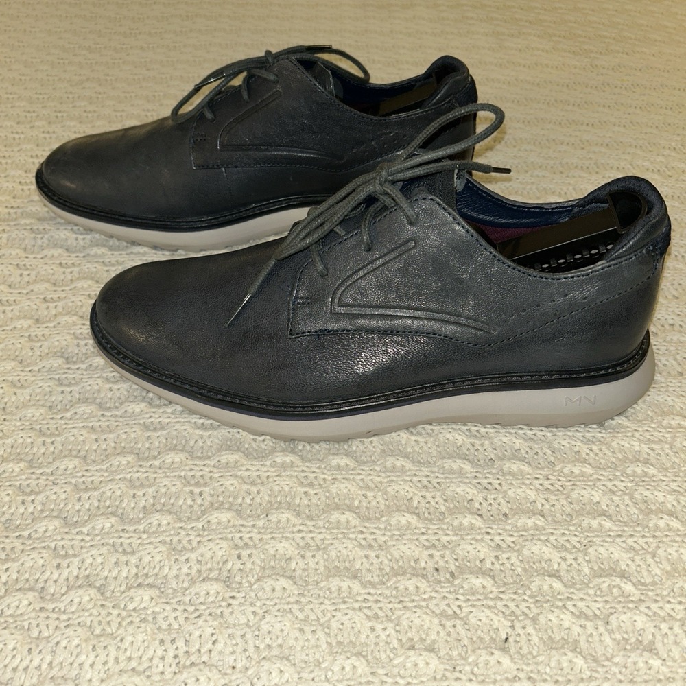 Mark Nason Mako Corey 68308 NVY‎ Men's Size 9 Navy Blue Dress Shoes White Sole